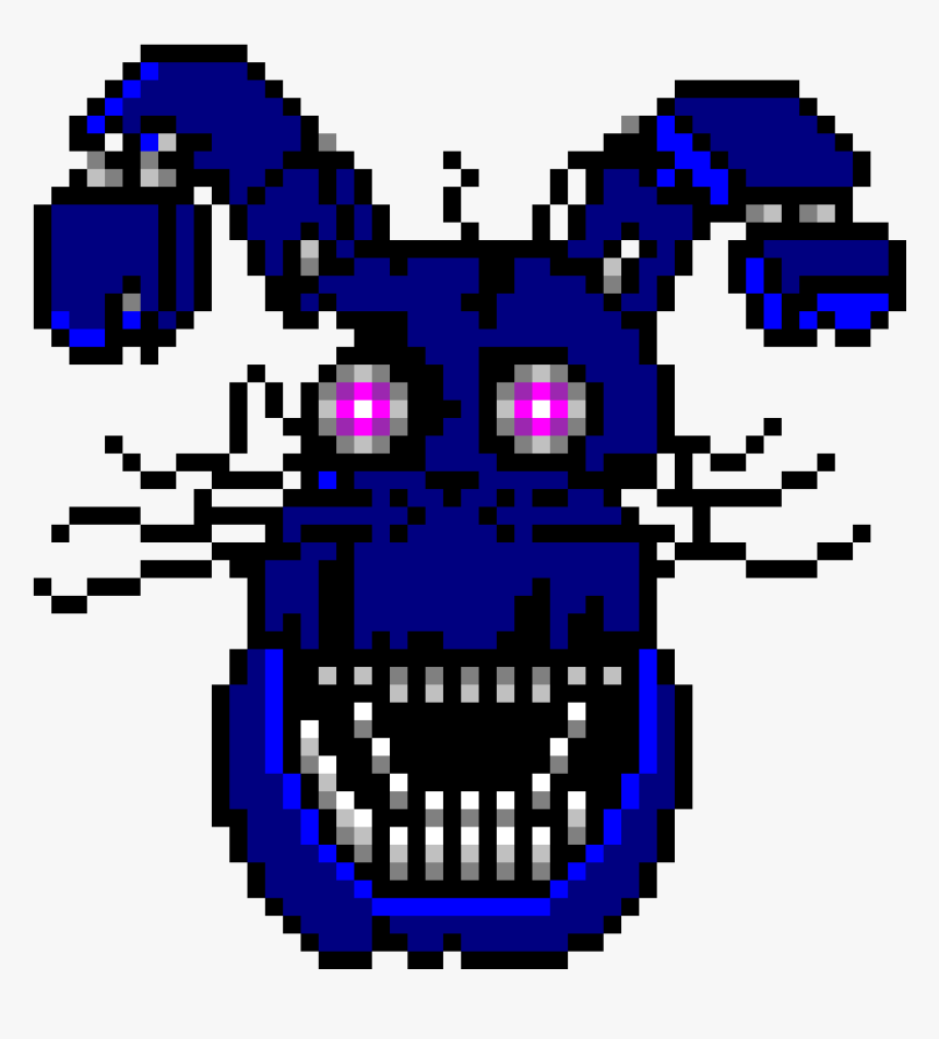 Cartoon , Png Download - Pixel Art Nightmare Bonnie, Transparent Png ...