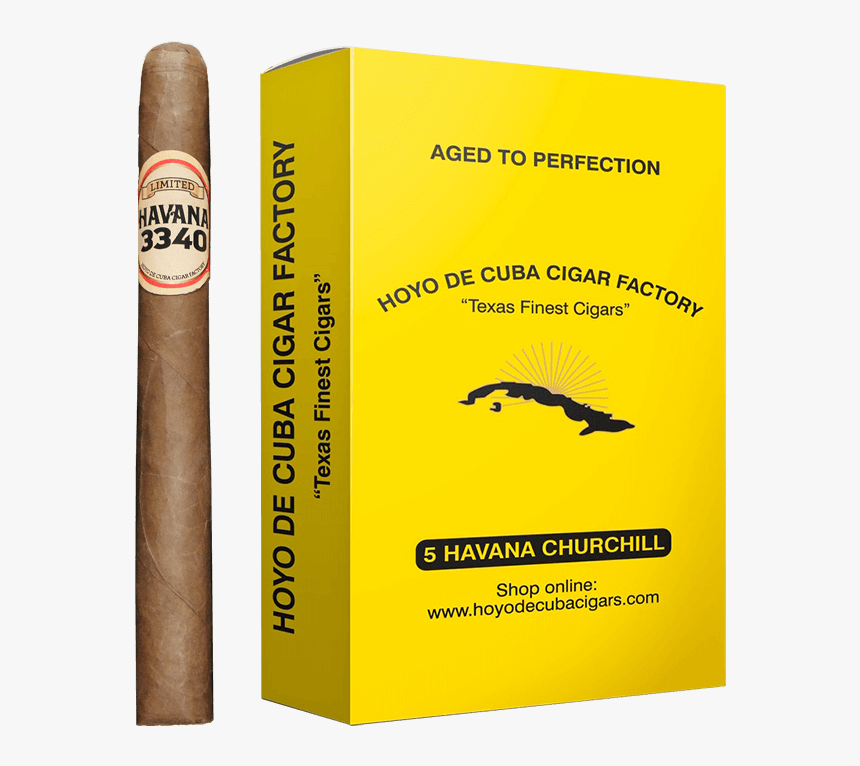 Box Of 5 Havana Churchill Cigars - Paper, HD Png Download, Free Download