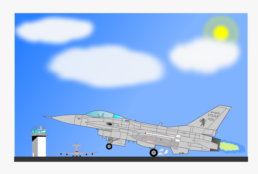 F-16 - F 16 Karikatür, HD Png Download, Free Download