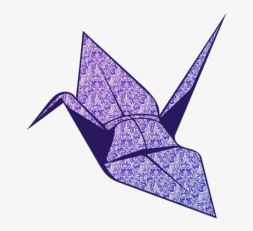 Transparent Paper Crane Png - Paper Crane No Background, Png Download, Free Download