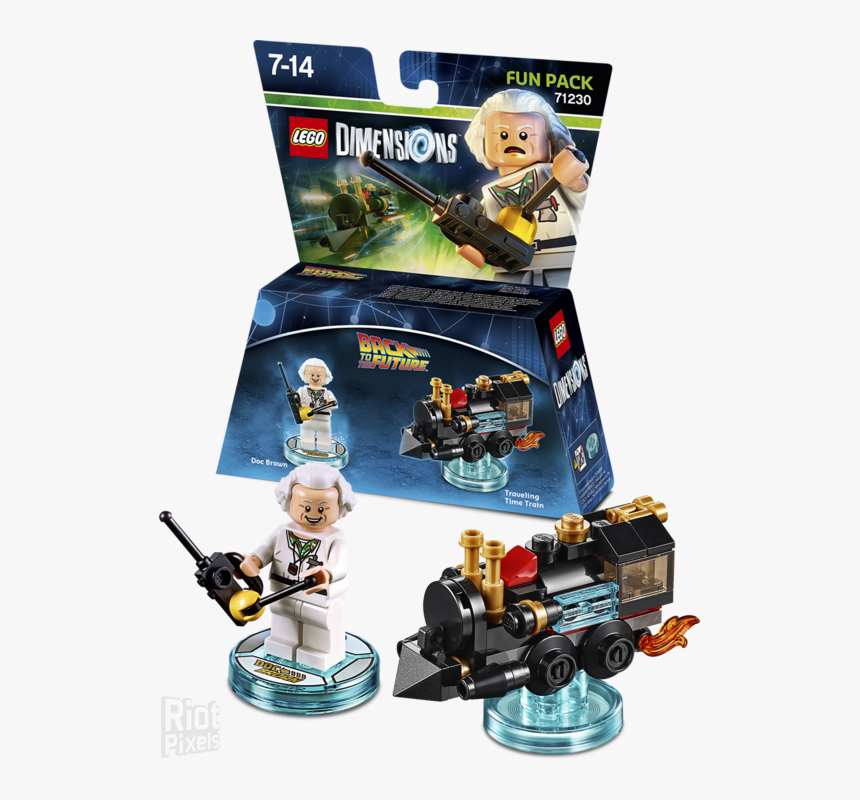 Lego Dimensions Emmet Brown, HD Png Download, Free Download