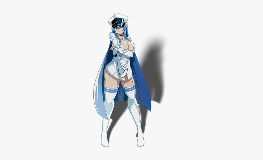 Nightgown Esdeath Waifu Sticker - Transparent Esdeath Png, Png Download, Free Download