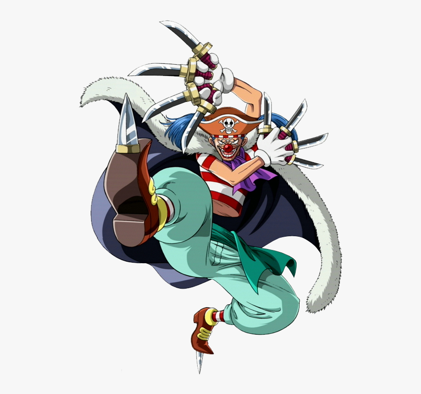 One Piece Buggy The Clown Hd Png Download Kindpng