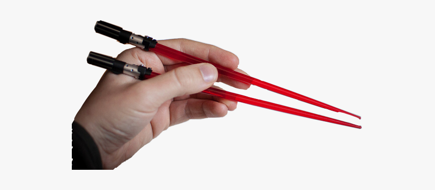 chopsticks lightsaber red hand freetoedit wire hd png download kindpng chopsticks lightsaber red hand