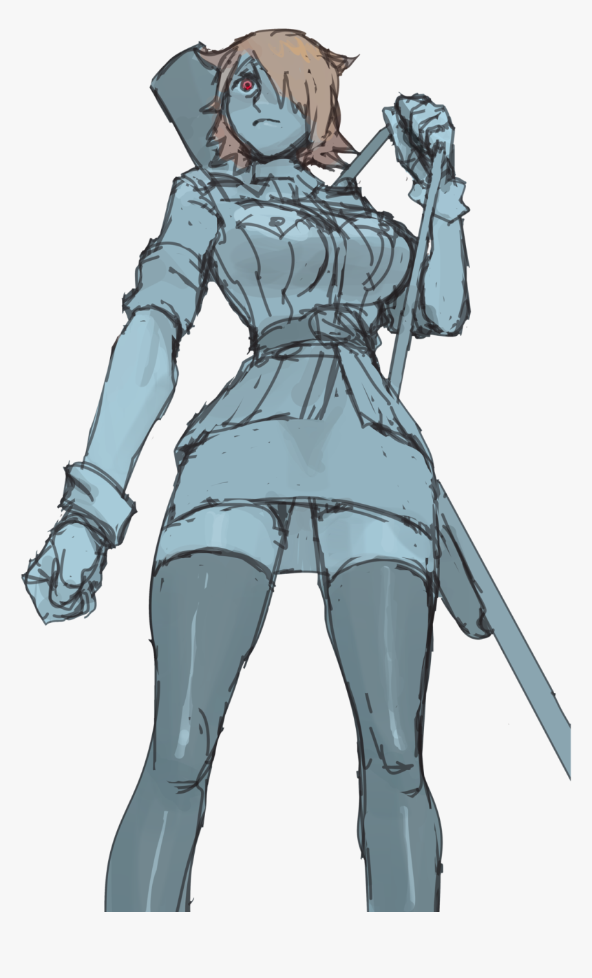 Hellsing Seras Victoria Wip - Illustration, HD Png Download, Free Download