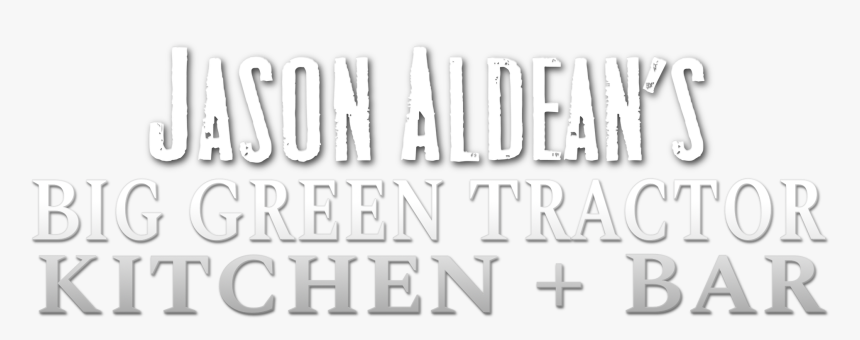 Jason Aldean Kitchen-bar - Calligraphy, HD Png Download, Free Download