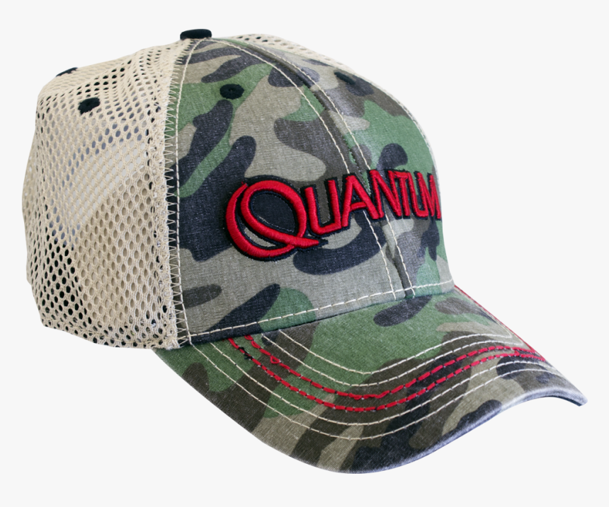 Quantum® Camo Hat Primary View - Baseball Cap, HD Png Download, Free Download