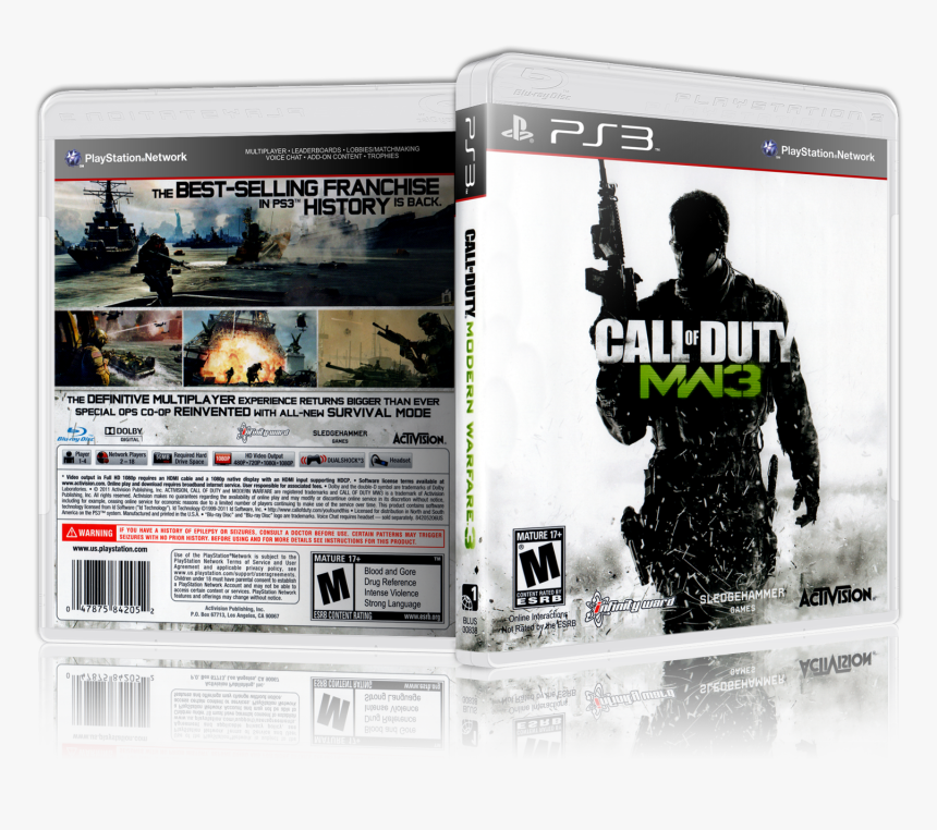 Call Of Duty Modern Warfare 3 Game Cover, HD Png Download, Free Download