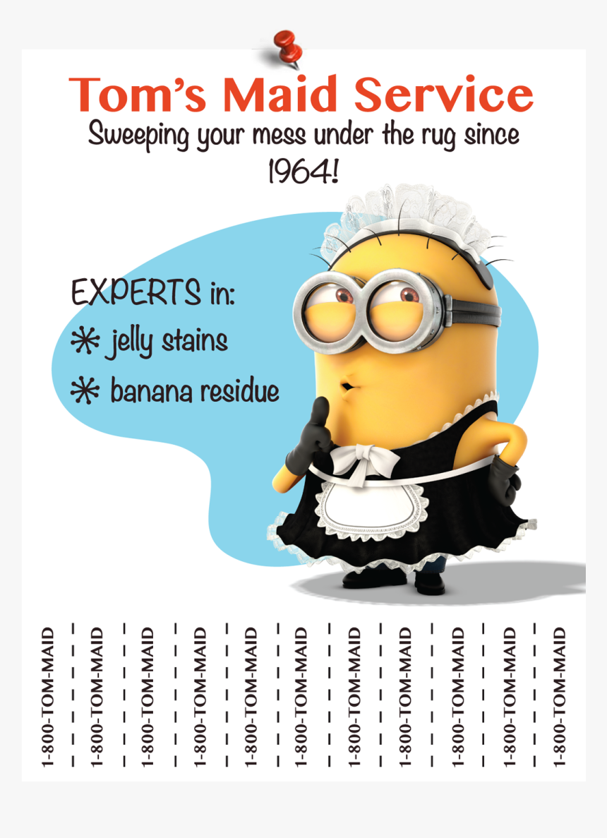 Cleaning Minion, HD Png Download, Free Download