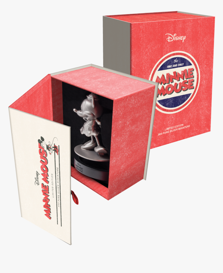 Silver Numis Disney Minnie Mouse Miniature - Box, HD Png Download, Free Download