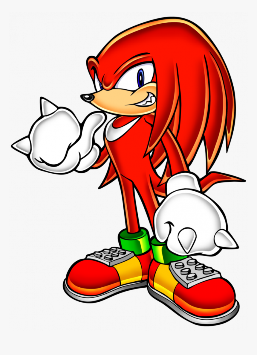 Knuckles The Echidna, HD Png Download - kindpng