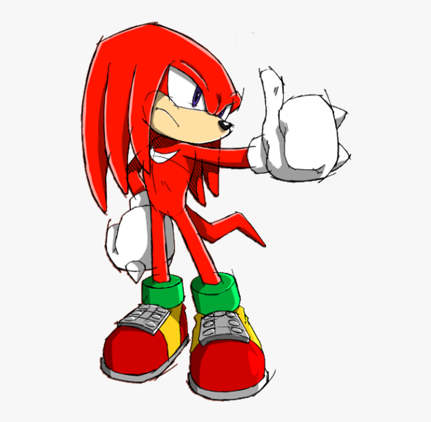 Knuckles The Echidna - Fanart Knuckles The Echidna Cute, HD Png Download .....