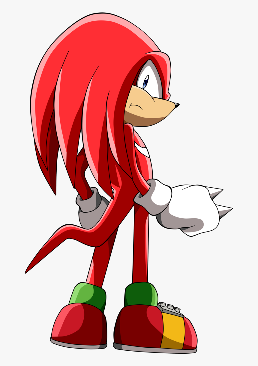 Knuckles The Echidna Anime , Png Download - Sonic X Knuckles Png ...