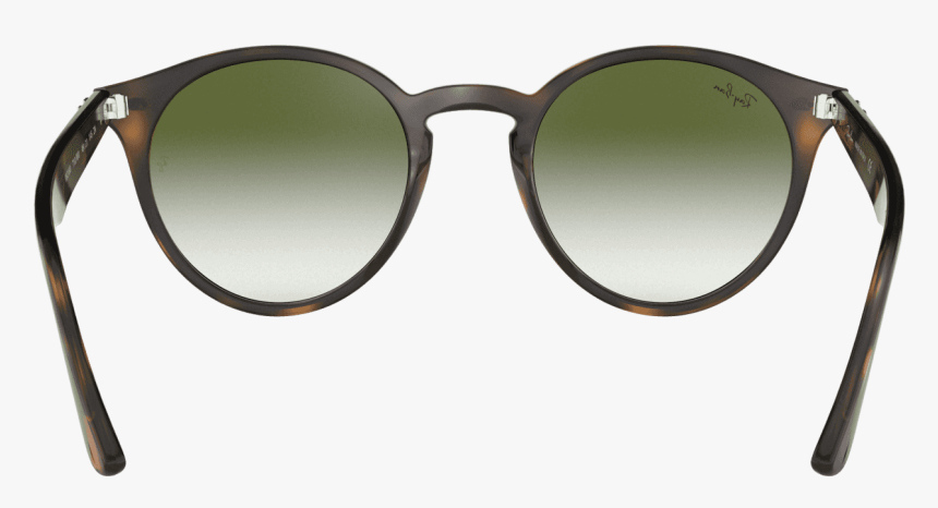 Keyhole Round Sunglasses In Havana Gradient Green Red - Oculos De Sol Carolina Herrera Verde, HD Png Download, Free Download