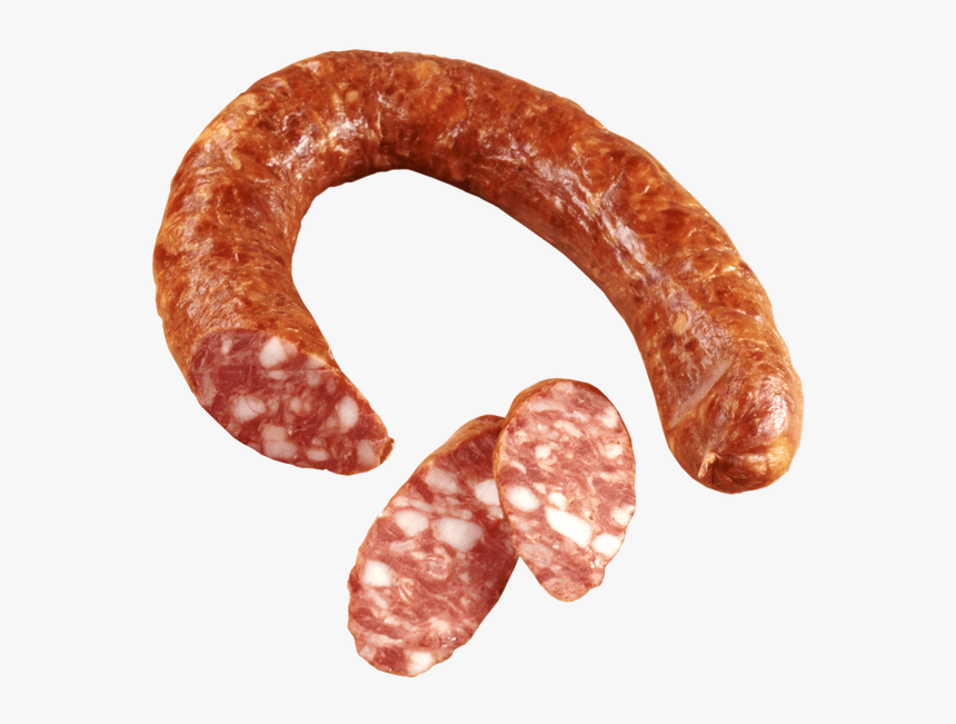 Salami Bratwurst Hot Dog Sausage Pizza - Sausage, HD Png Download, Free Download