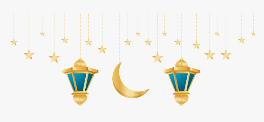 Decorations Png Free Images - Golden Ramadan Kareem Png, Transparent Png, Free Download