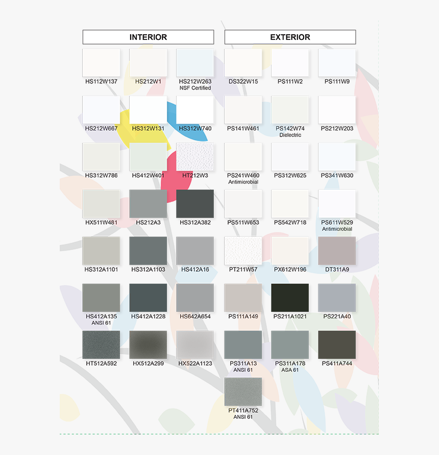 Protech Oxyplast Powder Coatings - Oxyplast Powder Coating Colour Chart, HD Png Download, Free Download