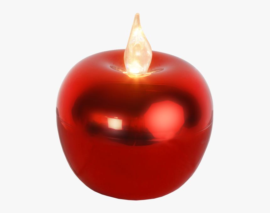 Led Candle Apple - Candle, HD Png Download, Free Download