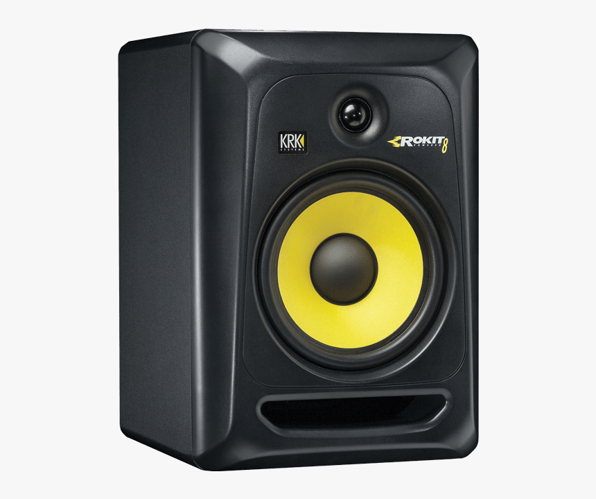 Rokit Series 8 G3, Single 100w, Black, Two-way Active - Studio Speaker, HD Png Download, Free Download