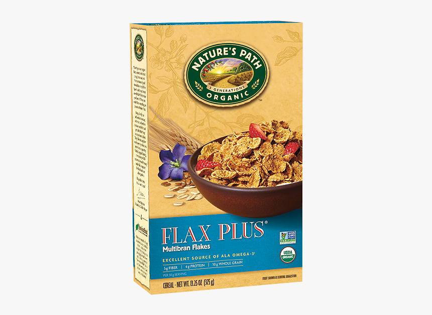 14 Nature"s Path Products With Flax Seeds - Nature's Path Bran Flakes, HD Png Download, Free Download