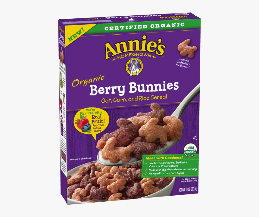 Annie's Cocoa Bunnies Cereal, HD Png Download, Free Download