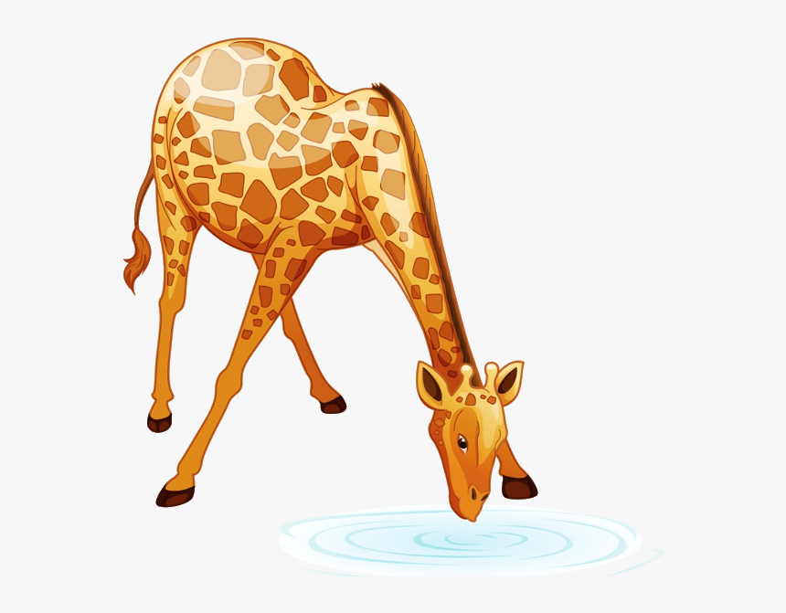 Giraffe Cartoon Animal Images - Vet Check Up Clipart, HD Png Download, Free Download