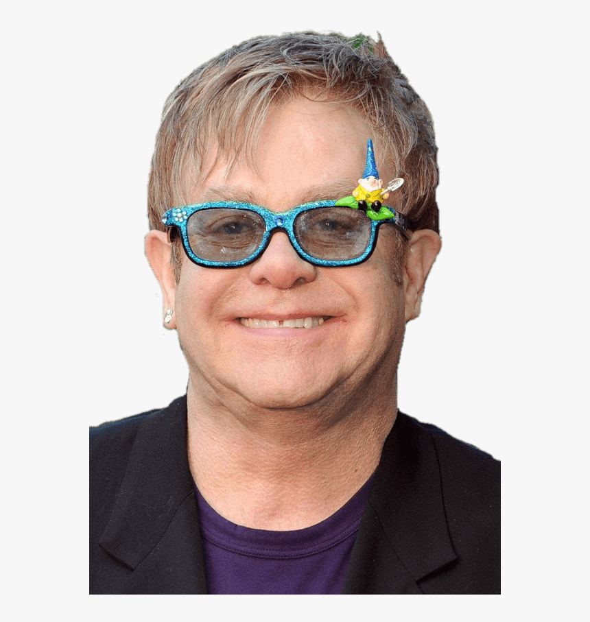 Elton John Wearing Garden Gnome Glasses Clip Arts - Elton John, HD Png Download, Free Download