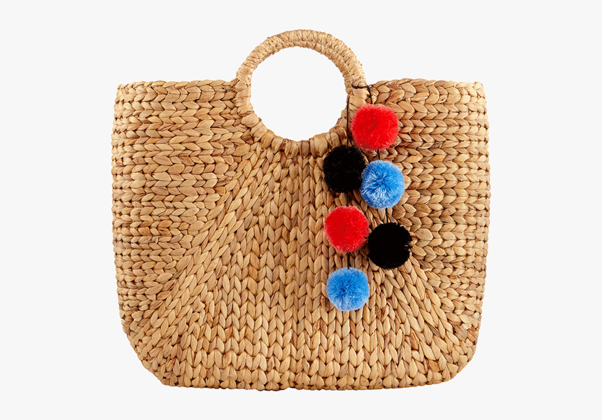 Alyson Large Straw Tote Bag - Shoulder Bag, HD Png Download, Free Download