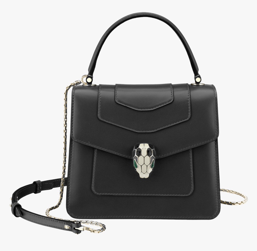 Bulgari Bag Serpenti Black, HD Png Download, Free Download