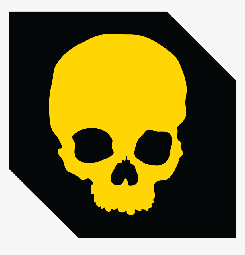 Logo - Yellow Skull Png, Transparent Png, Free Download