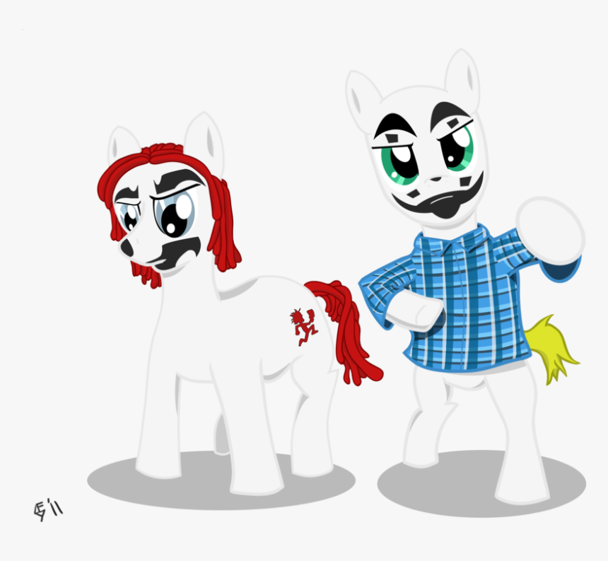 Art,animated Cartoon,fictional - My Little Pony Juggalo, HD Png Download, Free Download