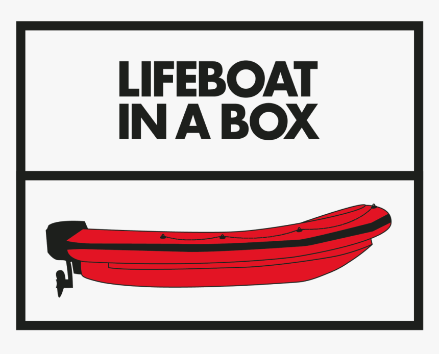 Lifeboat In A Box - Lifeboat, HD Png Download, Free Download