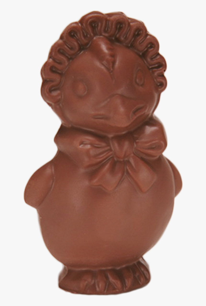 Chocolate Chickadee With Bonnet In Milk Chocolate Or - Bust, HD Png Download, Free Download