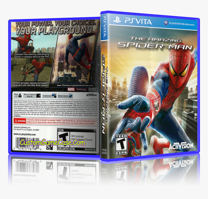 The Amazing Spider Man Amazing Spider Man Game Ps Vita Hd Png Download Kindpng