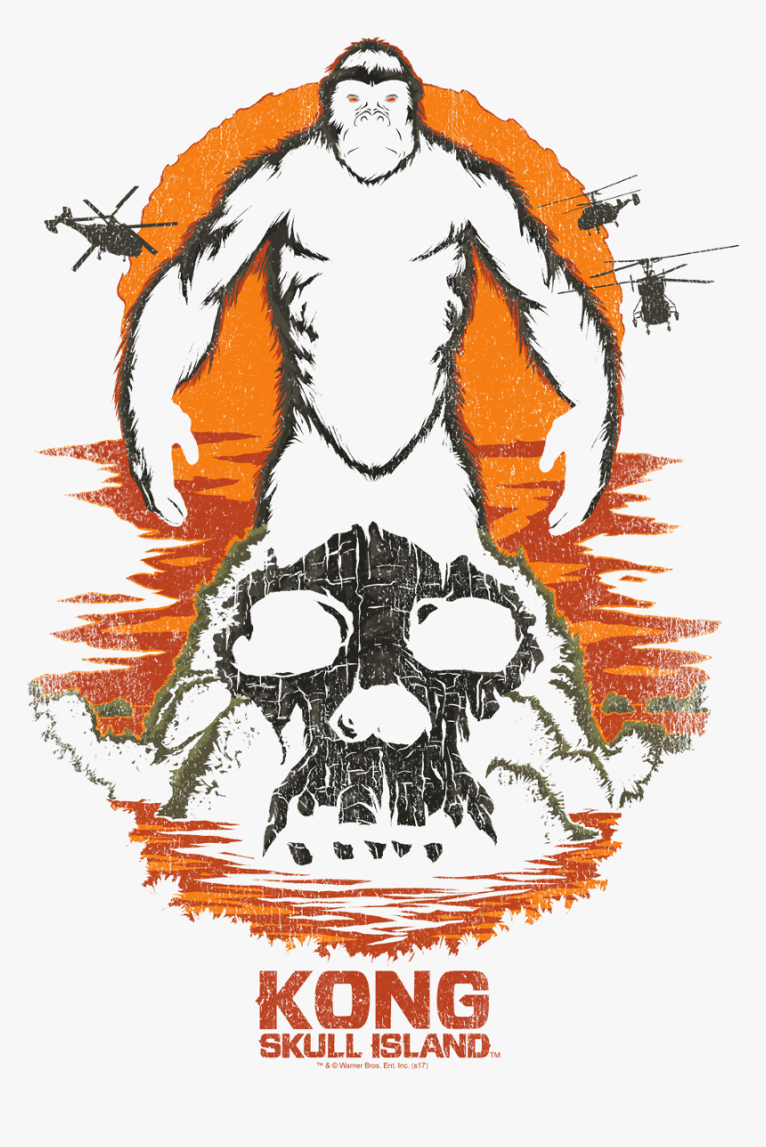 Transparent Kong Skull Island Png - Illustration, Png Download, Free Download