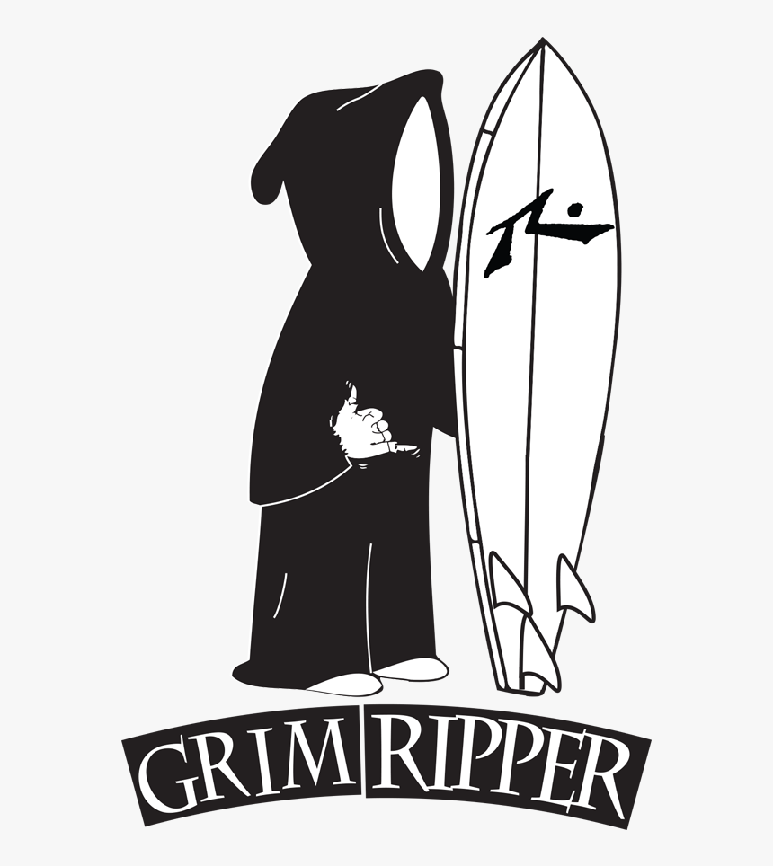 Grim Ripper Rusty Surfboards Logo - Rusty Logo, HD Png Download, Free Download