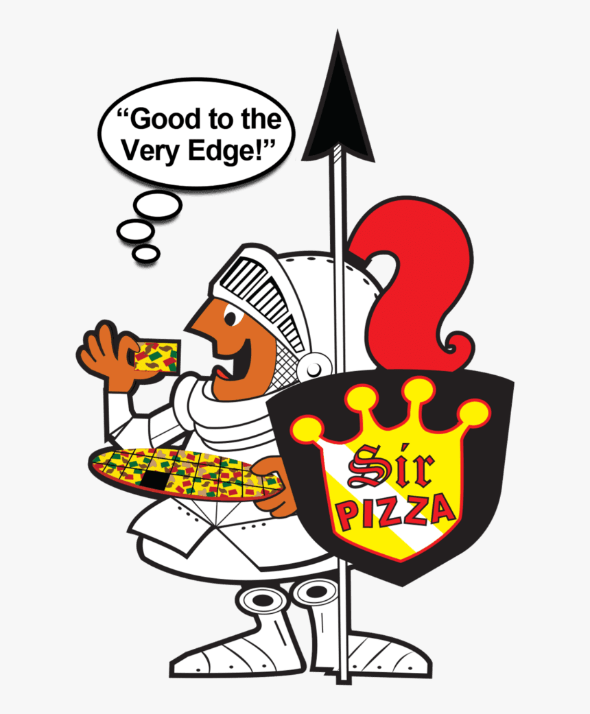 Sir Pizza Knight - Sir Knight Pizza, HD Png Download, Free Download