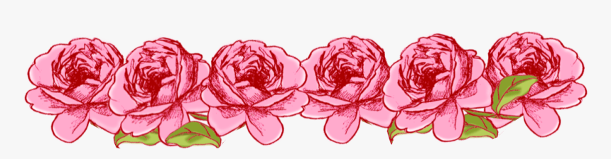 Thumb Image - Png Border Flower Blue And Pink, Transparent Png, Free Download