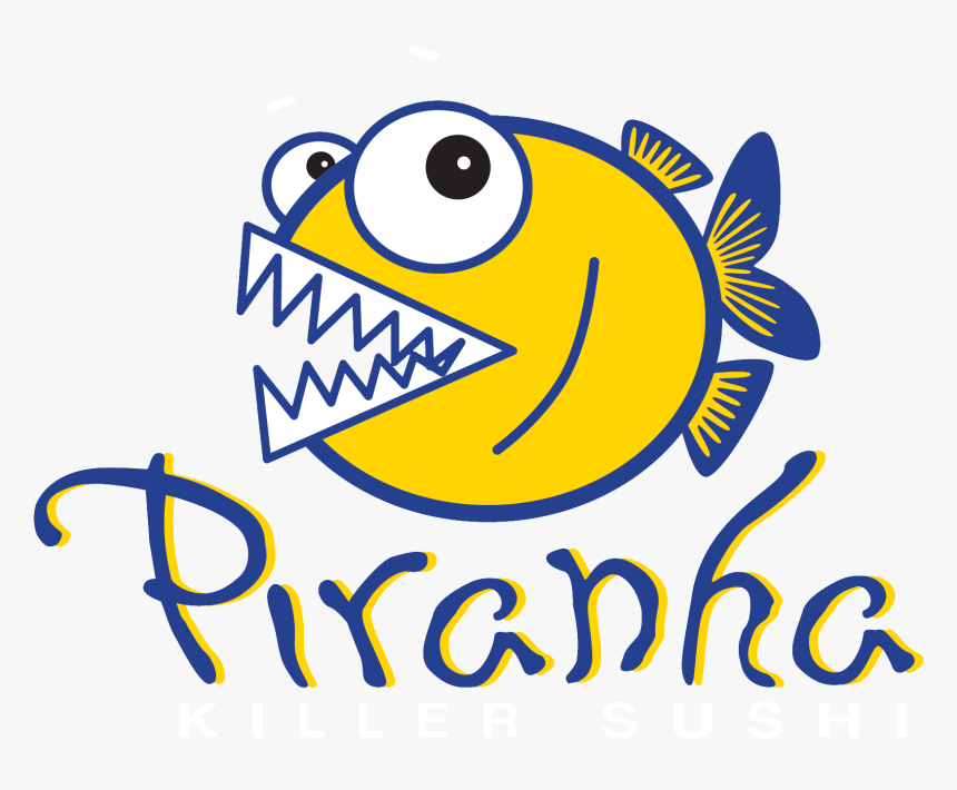 Piranha Killer Sushi - Piranha Killer Sushi Logo, HD Png Download, Free Download