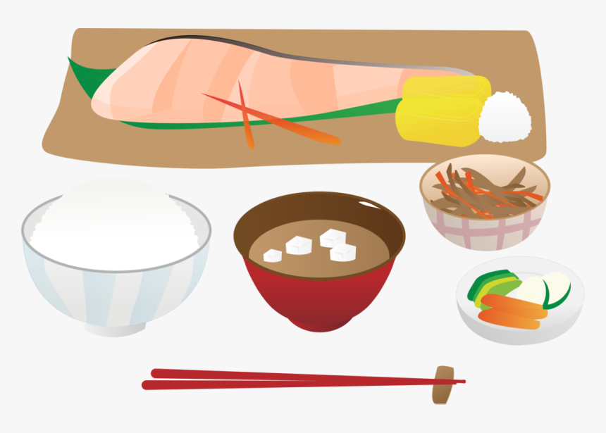 Cuisine Sushi Food 栄養 バランス の 良い 食事 イラスト Hd Png Download Kindpng