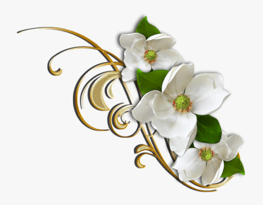 White Flowers Clipart Png - Tamil Natpu Kavithai Varigal, Transparent Png, Free Download