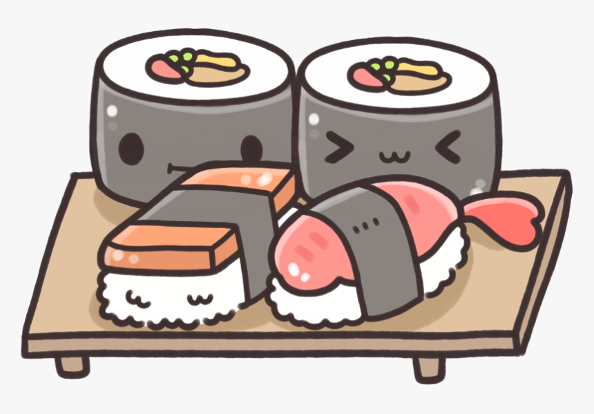 Sushi Kawaii, HD Png Download, Free Download