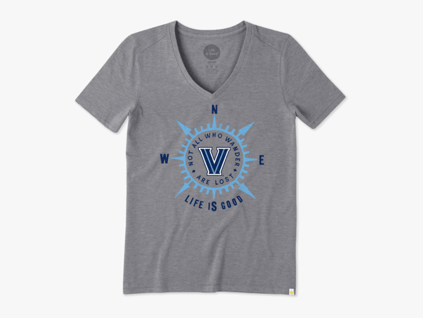 Women"s Villanova University Wander Compass Cool Vee - Florida Gator T Shirt, HD Png Download, Free Download