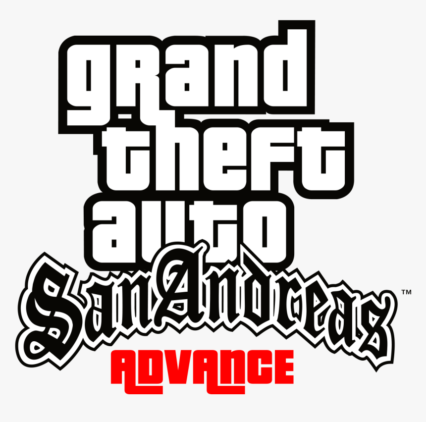 Gta Sa Advance Beta I - Gta Sa Y Advance Logo, HD Png Download, Free Download