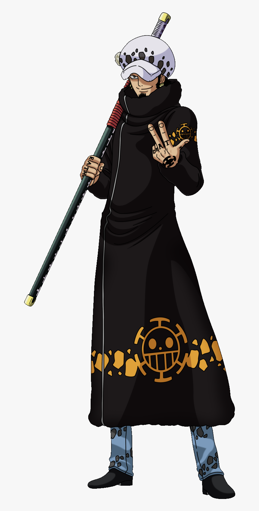 Character Profile Wikia - Trafalgar Law One Piece Png, Transparent ...