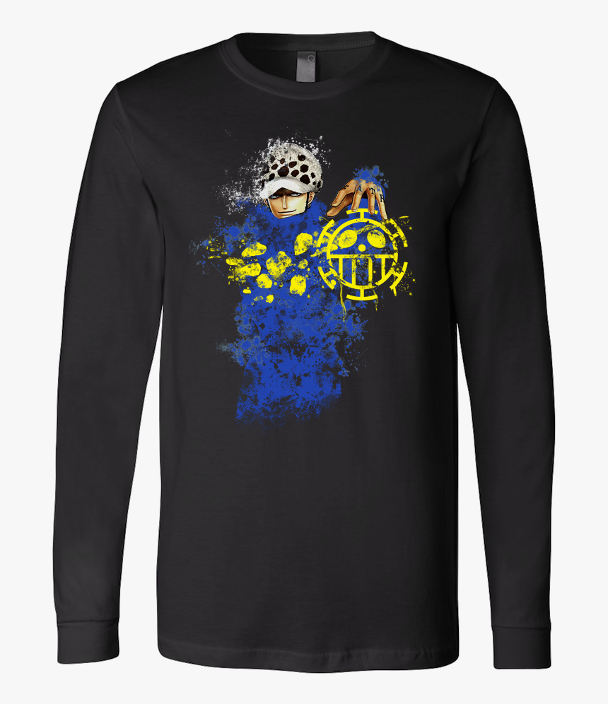 Trafalgar Law -unisex Long Sleeve - Long-sleeved T-shirt, HD Png Download, Free Download