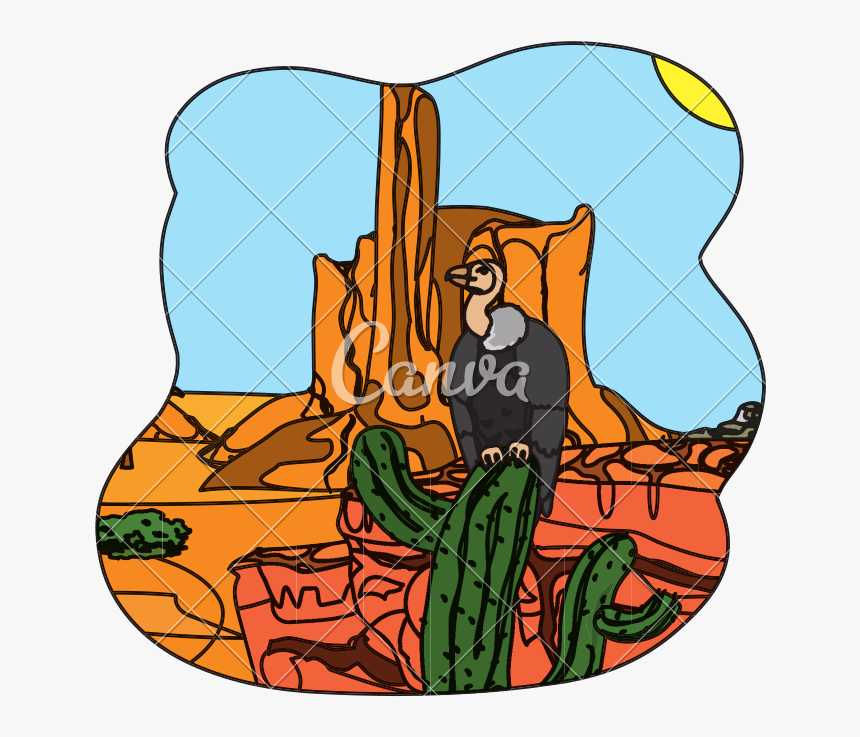 Color In The Cactus Clipart , Png Download - Canva, Transparent Png, Free Download