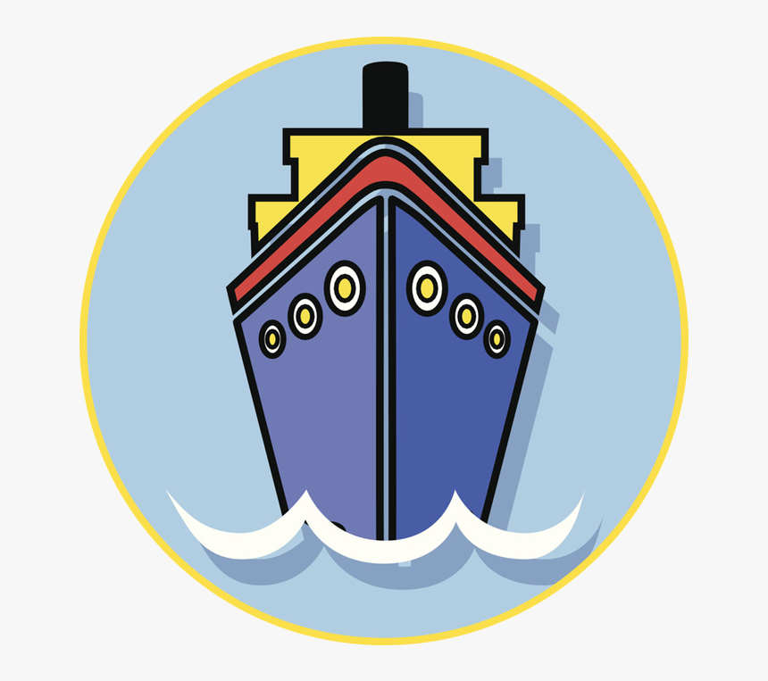 Cruise Drawing Titanic Ship - Cartoon Titanic Transparent Background, HD Png Download, Free Download