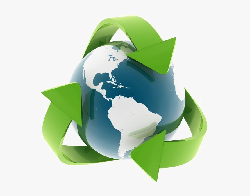 Recycling Earth Png Photo - Do Humans Help The Environment, Transparent Png, Free Download