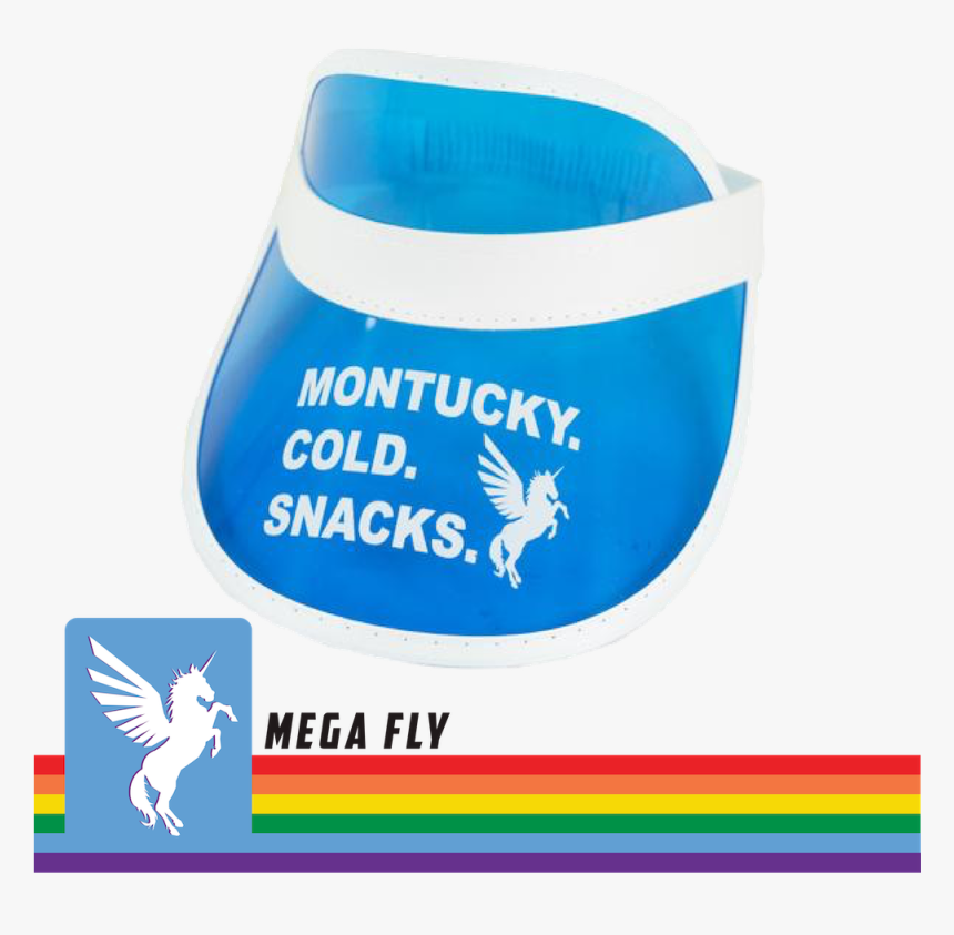 Mcs Pride Visor"
 Class= - Montucky Cold Snacks Unicorn, HD Png Download, Free Download